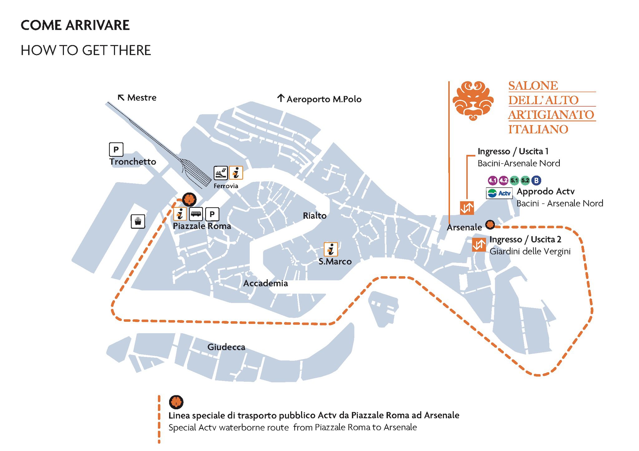 Mit freundlicher Genehmigung des Salone dell'Alto Artigianato Italiano in Venedig
