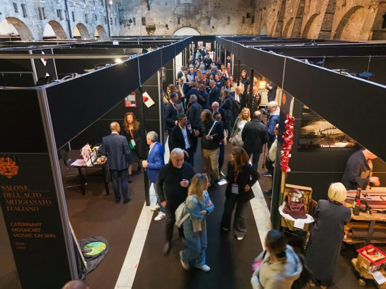 Inaugurazione della quarta edizione del Salone dell’Alto Artigianato Italiano nelle Tese dell’Arsenale di Venezia